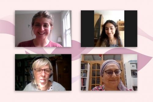 Í fyrsta þættinum leiða saman hesta sína meðlimir skrifstofu almannatengsla ásamt Rizwana Hamid (neðst til hægri), framkvæmdastjóra the Muslim Council of Britain's Centre for Media Monitoring (Ráðgjafanefndar múslima í Bretlandi sem fylgist með umfjöllun fjölmiðla), og Rosie Dawson (neðst til vinstri), blaðamanns sem fjallar um trúmál og sem var áður framleiðandi fyrir BBC radio.