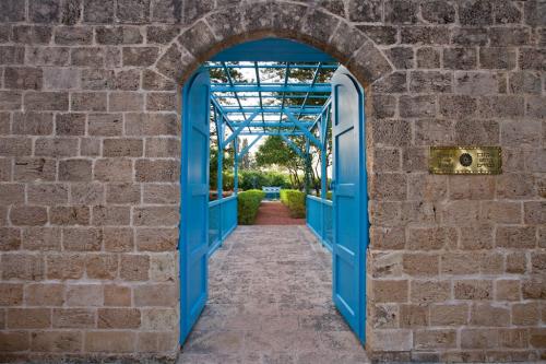 Hliðið að Ridvángarðinum í 'Akká, Ísrael.