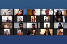 Ungt fólk um allan heim hafa velt fyrir sér spurningum varðandi þjóðfélagsbreytingar og heimfaraldurinn á samkomum sem Rannsóknarstofnun hnattrænnrar velmegunar hefur gengist fyrir á netinu.