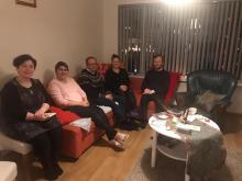 Bahá'íar í Kópavogi og vinir þeirra hittust til að minnast andláts 'Abdu'l-Bahá